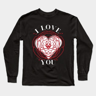 heart i love you Long Sleeve T-Shirt